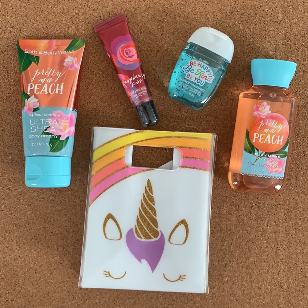 B&BW Pretty As A Peach Mini Gift Set
